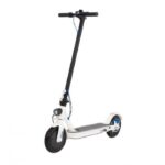 ECOGYRO GScooter S9 XBOOST - Trottinette Électrique - Blanc - 2 Chargeurs + support smartphone