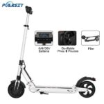 PUERSIT Trottinette électrique S1 350W 6AH Affichage LED (Blanc)