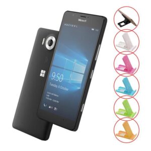 Noir Nokia Microsoft Lumia 950 Single SIM Card occasion débloqué remise Grade A+++(écouteur+chargeur Européen+USB câble+boîte)