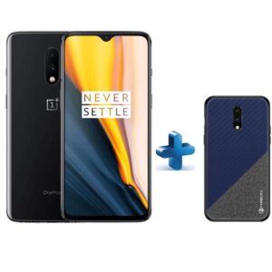 Oneplus 7 (GM1900) 8Go 256Go Gris Miroir + Coque Leather