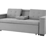 CANAPÉ CONVERTIBLE 3 PLACES EN TISSU