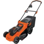 Tondeuse électrique 48cm LM2000-QS BLACK+DECKER - 7 Hauteurs Réglables de 30 à 100 mm - Bac de Remplissage de 50L